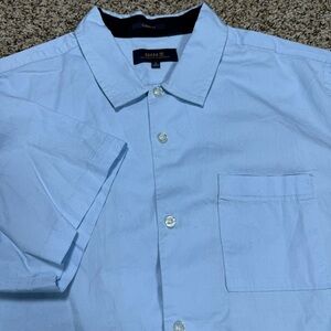 Roark The Artifacts of Adventure Classic Fit Short Sleeve Button Up Shirt Large